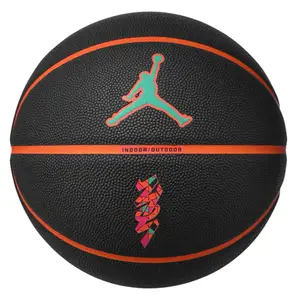 М'яч баскетбольний Nike JORDAN ALL COURT 8P Z WILLIAMSON DEFLATED чорний, помаранчевий | Розмір 7 купити