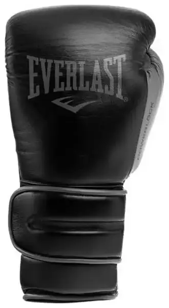 Боксерські рукавиці EVERLAST POWERLOCK 2 PRO TRAINING H&L GLOVE чорний Уні 16 унцій купити недорого в Україні, фото 2
