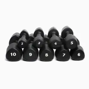 Гантельний ряд 1-10 кг Generation Fitness FF51D6C-1-10kg з уретановим покриттям купити