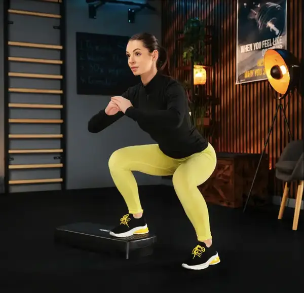 Степ платформа Trex Sport TX-030AS 3 рівнева чорно-блакитний купити недорого в Україні, фото 4