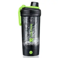 Шейкер спортивный электрический VOLTRX Gallium 700 мл. Tritan Green купить