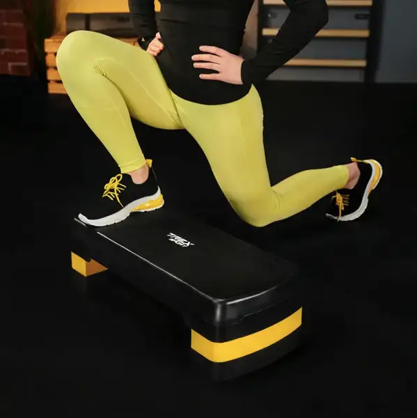 Степ платформа Trex Sport TX-030AS 3 рівнева чорно-жовтий купити недорого в Україні, фото 5