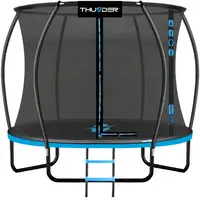 Батут THUNDER INSIDE ULTRA с внутренней сеткой 10 футов 312 см черно-голубой Батут THUNDER INSIDE ULTRA с внутренней сеткой 10 футов 312 см черно-голубой купить