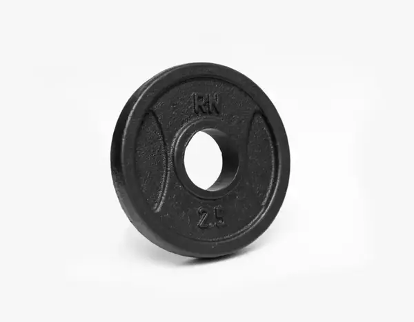 Гантель чавунна олімпійська RN-Sport на 46 кг купити недорого в Україні, фото 5