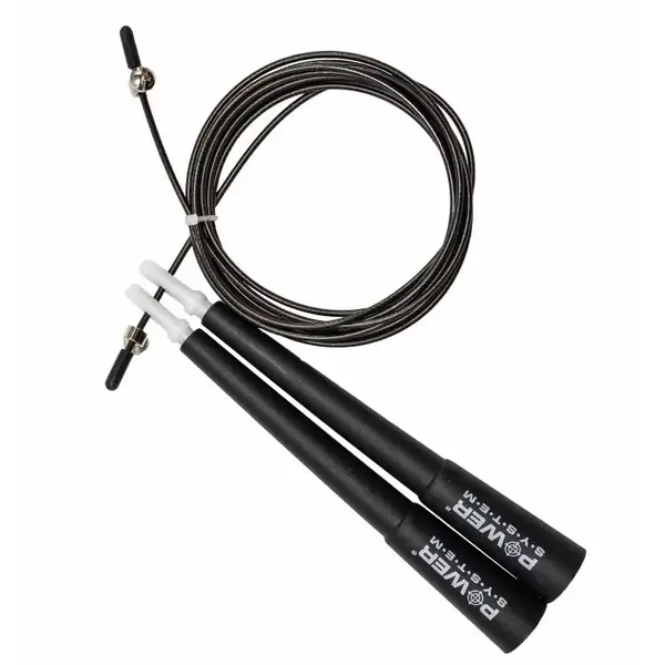 Скакалка скоростная Power System PS-4033 Crossfit Jump Rope Black (2,8m.) купить