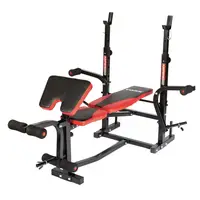 Лава для жиму York Fitness ASPIRE 220 зі стійкою для штанги та партою Скотта купити