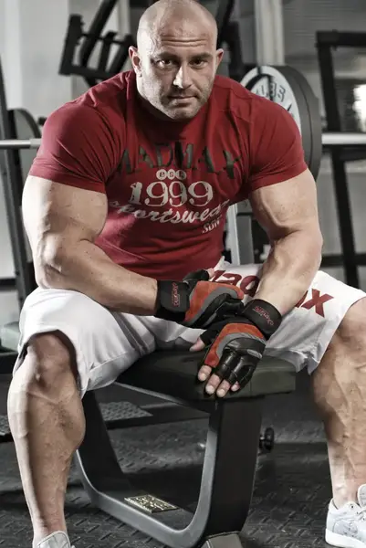 Перчатки для фитнеса MadMax MFG-568 Extreme 2nd edition Black/Red XL купить недорого в Украине, фото 10