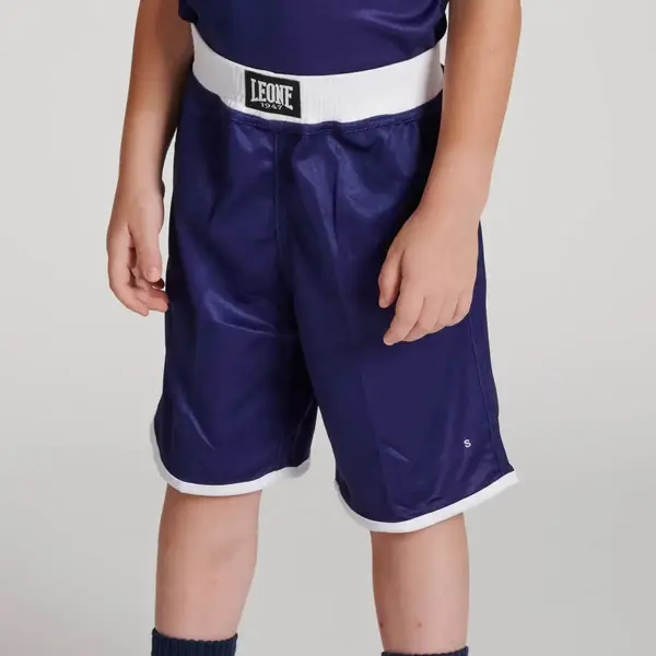 Шорты боксерские Leone 2в1 Face Junior XL | Красный|Синий купить недорого в Украине, фото 4