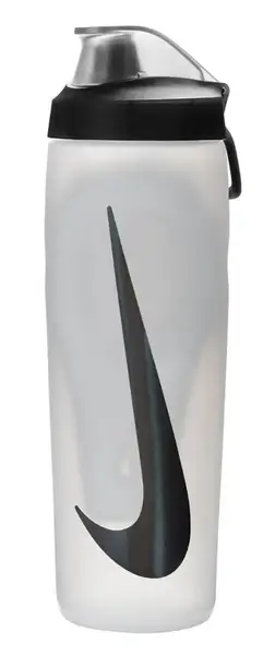Пляшка Nike REFUEL BOTTLE LOCKING LID 24 OZ білий, чорний Уні 709 мл купити