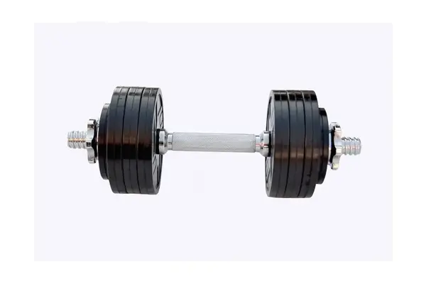 Гантель обгумована набірна 9 кг Rn-Sport (RN_OD09) купити