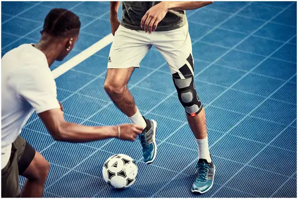 Фиксатор колена Adidas Knee Support черный Уни S купить недорого в Украине, фото 6