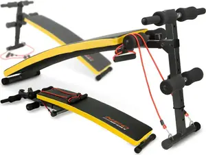 Скамья наклонная NEO-SPORT NS-08G с эспандерами купить