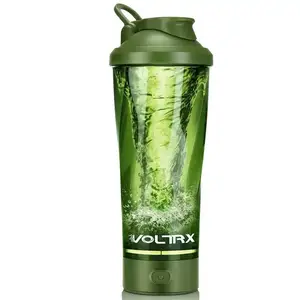 Шейкер спортивний електричний VOLTRX VortexBoost 600 мл. Tritan Green купити