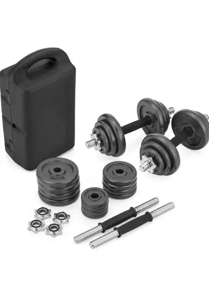 Набор гантели в кейсе Gymtek чугунные 2х10 кг. купить