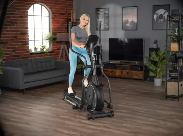 Орбітрек Hop-Sport HS-160CF Stage електромагнітний сірий купити недорого в Україні, фото 6