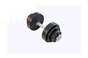 Гантель обгумована набірна 15 кг Rn-Sport купити