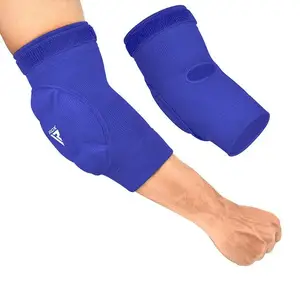Налокотники спортивные RDX Hosiery Elbow Foam Blue/White S купить