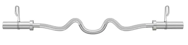 Гриф олимпийский Z-образный Hop-Sport 120см | Серебряный | (50мм) купить недорого в Украине, фото 5