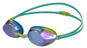 Очки для плавания Speedo VENGEANCE MIR GOG JU GREEN/BLUE зеленый, черный Дет OSFM купить