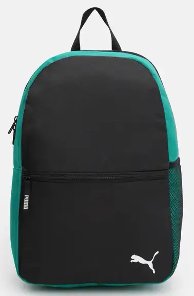 Рюкзак Puma teamGOAL Backpack Core 17L черный, зелёный Уни 12x30x42 см купить