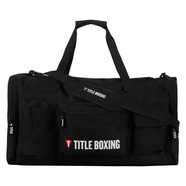 Спортивна сумка TITLE Boxing Deluxe Gear Bag Black купити недорого в Україні, фото 3