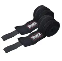 Бинты для бокса PowerPlay 3047 Черные Lycra (спандекс) (2,5м) купить