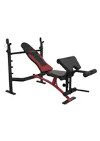 Лава для жиму York Fitness Delta Pro 1000 зі стійкою для штанги та партою Скотта купити