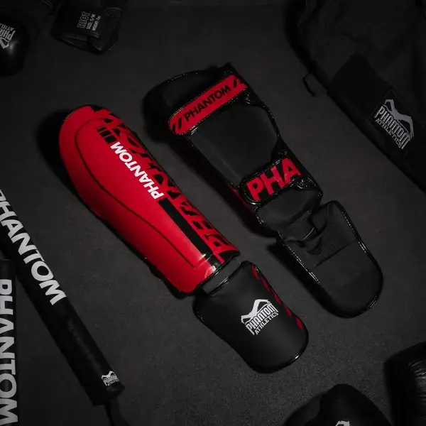 Защита голени и стопы Phantom APEX Striking Red S/M купить недорого в Украине, фото 3