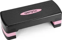 Степ-платформа Gymtek 3-х рівнева чорно-рожева купити