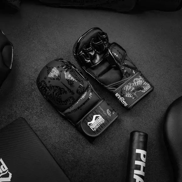 Рукавиці для ММА Phantom Muay Thai Black L/XL купити недорого в Україні, фото 10