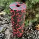 Массажный ролик (роллер) гладкий PowerPlay PP-4346 Mini EPP Foam Roller Черно/Красный (15x5,3см.) купить
