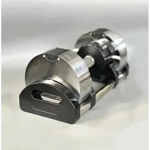 Гантелі набірні 3-24 кг Generation Fitness GF3-24kg (хром) - пара купити недорого в Україні, фото 6