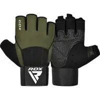 Перчатки для фитнеса RDX W3 ARMY GREEN WITH EVA PADDING-M купить