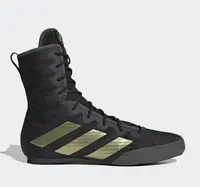 Обувь для бокса (боксерки) ADIDAS Box Hog 4 GZ6116 | Черный/Золотой | 38 | Стопа 24.5 см купить