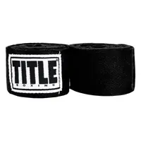 Бинты для бокса TITLE Boxing Traditional Weave 180" Black (4.5м.) купить
