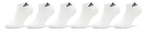 Шкарпетки Adidas C SPW ANK 6P білий, чорний Уні S (37-39) купити