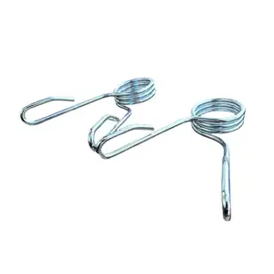 Замки-пружина для олімпійського грифу Generation Fitness C-03-2 (пара) | Срібний купити