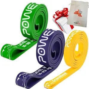 Эспандер-петля (резинка для фитнеса и кроссфита) PowerPlay PP_0011 набор 3шт. сопротивление 5-32кг. (суммарно 69кг.) купить