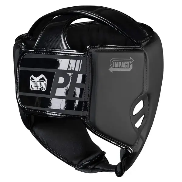 Боксерский шлем Phantom APEX Open Face Head Protection Black Боксерский шлем Phantom APEX Open Face Head Protection Black купить недорого в Украине, фото 3