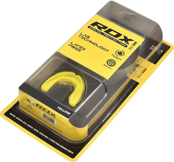 Капа боксерська RDX GEL 3D Elite Yellow купити недорого в Україні, фото 5