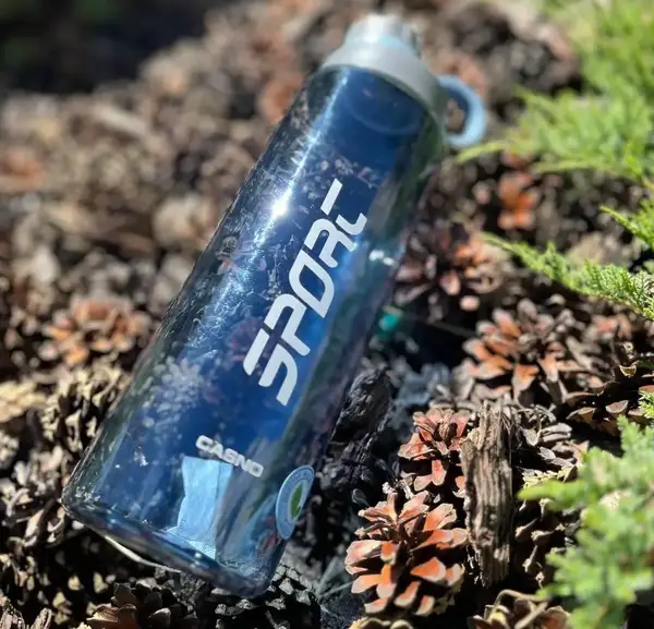 Пляшка для води CASNO 1000 мл KXN-1236 Блакитна купити недорого в Україні, фото 10