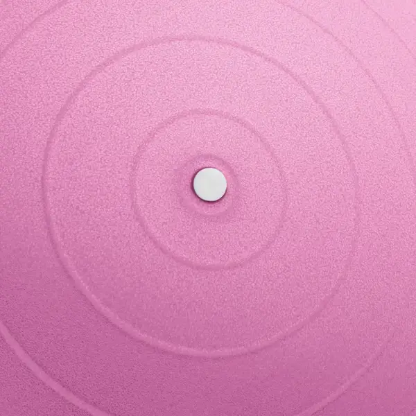 Фітбол Queenfit 65см рожевий + насос купити недорого в Україні, фото 4