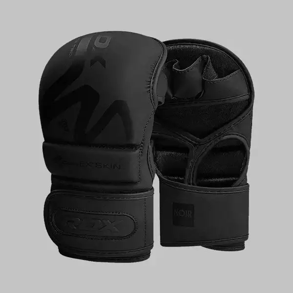 Рукавиці для ММА (Греплінгові рукавички) RDX T15 Noir Inner Matte Black XL купити недорого в Україні, фото 8