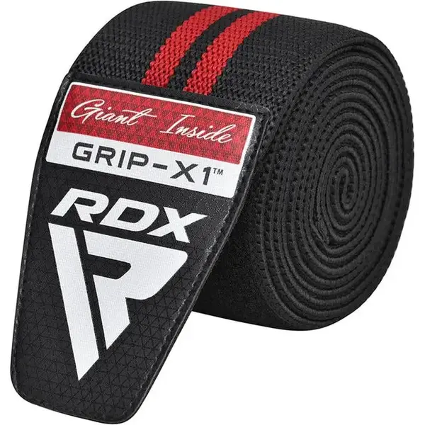 Бинти на коліна RDX GYM KNEE WRAP R11 BLACK/RED купити недорого в Україні, фото 6