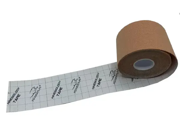 Кінезіологічний тейп PowerPlay 4315 Бежевий 5cм*5м купити недорого в Україні, фото 5