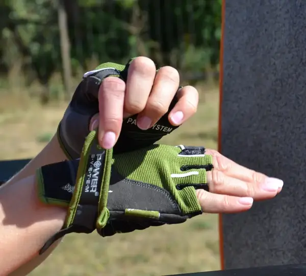 Рукавички для фітнесу Power System PS-2570 Woman’s Power жіночі Green S купити недорого в Україні, фото 9