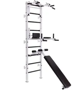 Шведская стенка Ладас Атлант Белый/Черный + Бесплатная доставка купить