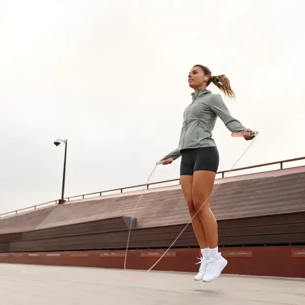 Розумна скакалка Gymtek Double Jump Pro 2-в-1 з лічильником купити недорого в Україні, фото 2