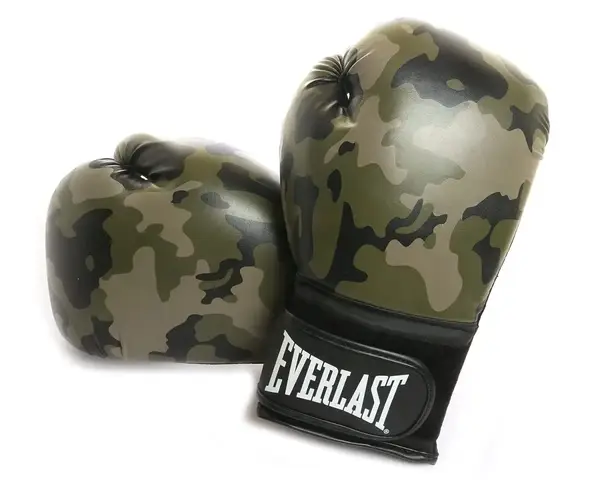 Боксерські рукавиці Everlast SPARK TRAINING GLOVE чорний, коричневий Уні 16 унцій купити недорого в Україні, фото 3