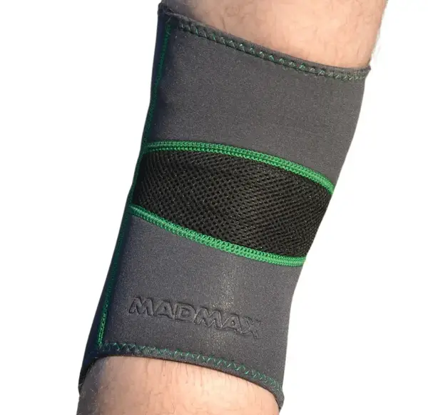 Наколенник MadMax MFA-294 Zahoprene Knee Support Dark Grey/Green (1шт.) XL купить недорого в Украине, фото 4